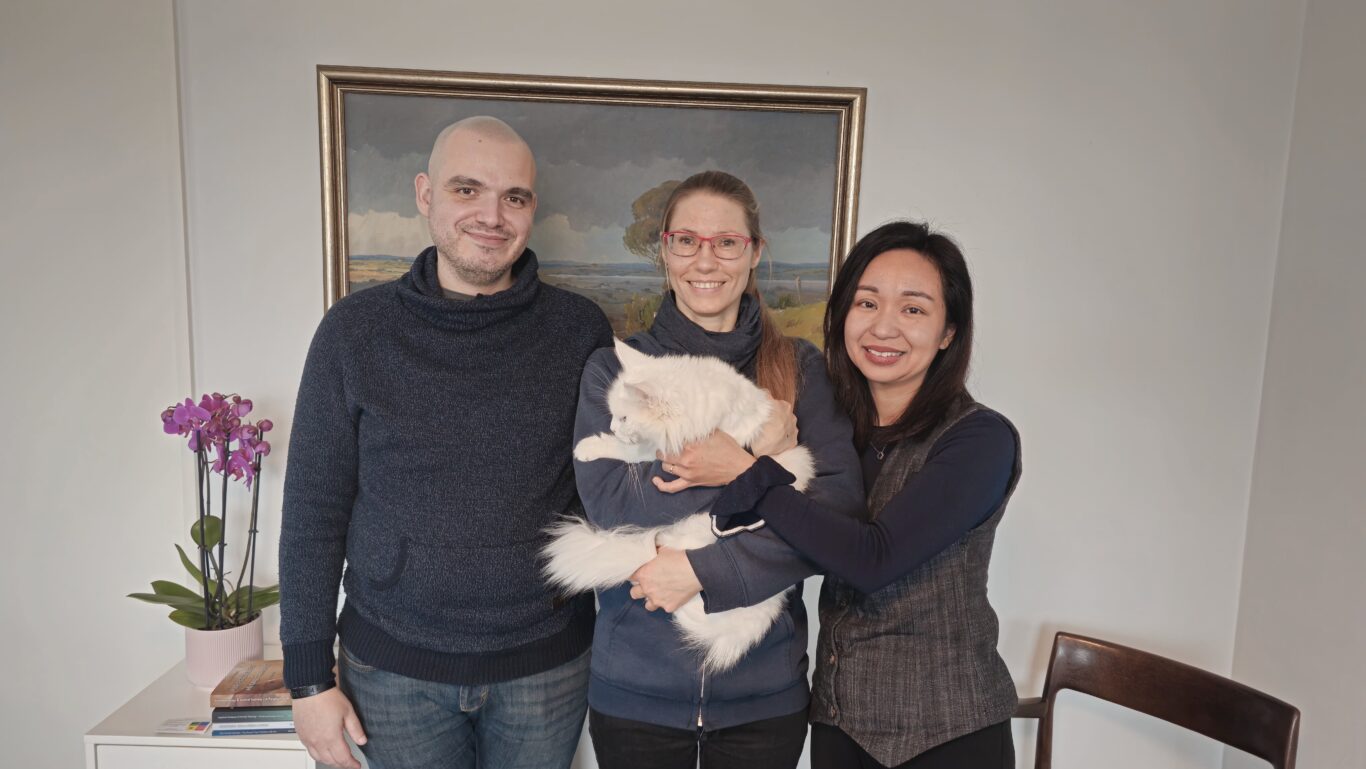 with Tilde and Roberto of Etologi.dk